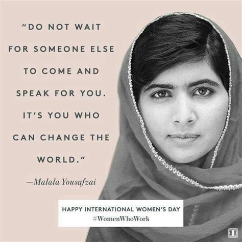 -Malala Yousafzai | Feminist quotes, Woman quotes, Empowerment quotes