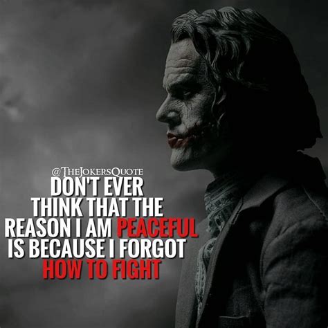 Pin by Karen Triggs on Words | Joker quotes, Best joker quotes, Warrior ...