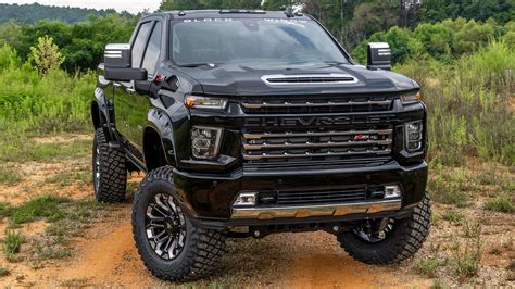 Chevy Silverado 2500 HD Black Widow — Black Widow Trucks