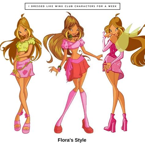 Winx Club Fashion: I Dressed Like Winx Club Characters for a Week ...