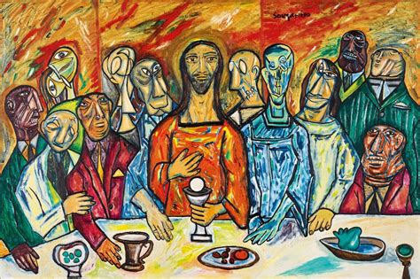 4 Last Supper Paintings Canvas Wall Art for Homechurch and - Etsy