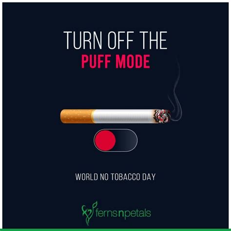 World No Tobacco Day- 31st May - Ferns N Petals