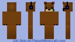 Brown Bear Minecraft Skin