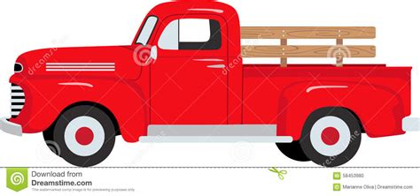 old red truck clipart - Clip Art Library