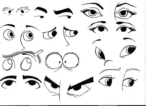 Cartoon eye study by My-Safe-Haven on DeviantArt