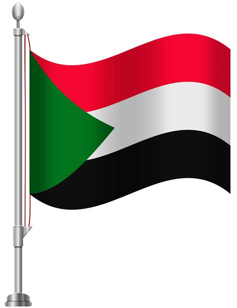 Sudan Flag PNG Clip Art - Best WEB Clipart