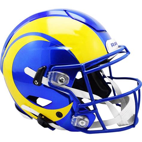 Los Angeles Rams Riddell SpeedFlex Full Size Authentic Football Helmet ...