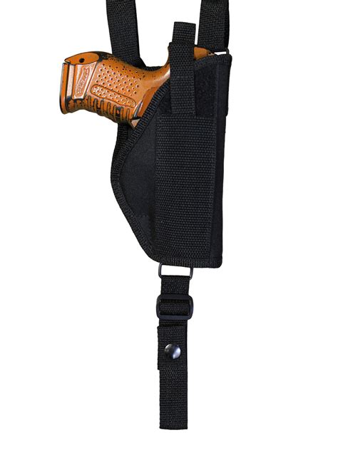 Vertical Shoulder Holster for Compact 9mm 40 45 Pistols - Barsony Holsters