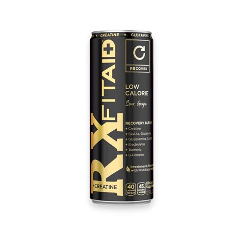 FITAID RX Creatine Recovery Drink (1 x 355ml) Sour Grape – myFITBOX