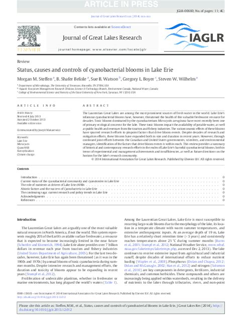 (PDF) Corrigendum to “Status, causes and controls of cyanobacterial ...