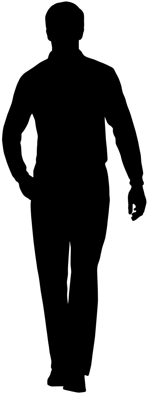 Male Silhouette PNG Clip Art | Gallery Yopriceville - High-Quality ...