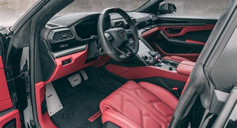 Lamborghini Urus Interior Red | Cabinets Matttroy