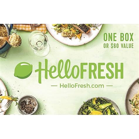 Shop Staples for HelloFresh Gift Card $60