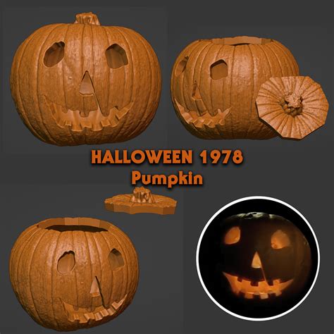 Fichier STL Halloween 1978 classique Jack o Lantern・Objet imprimable en ...