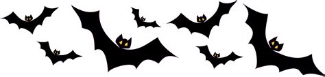 Download Halloween Bats Clipart Transparent - Png Download Png Download ...