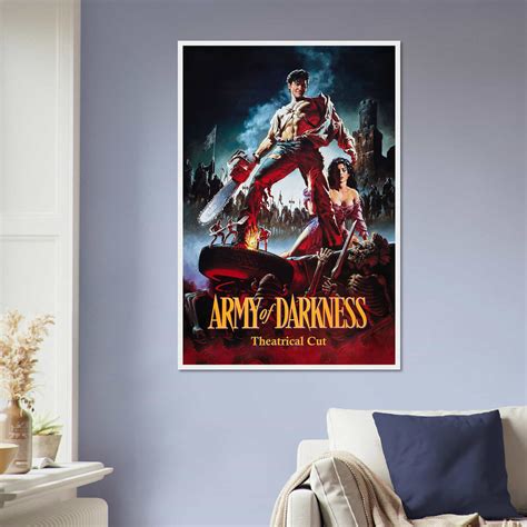 Army of Darkness Movie Poster, Classic Movie Army of Darkness Poster ...