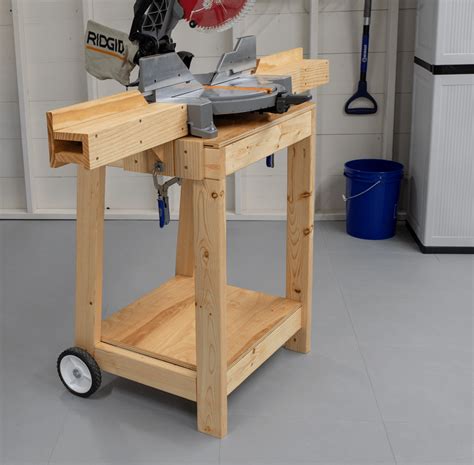 DIY Miter Saw Stand – How To Build a Rolling Miter Saw Stand | Kreg Tool