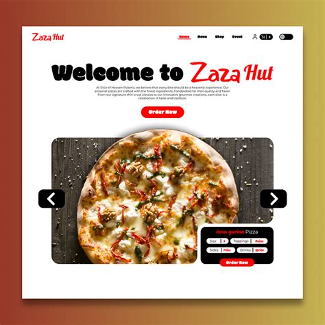 Pizza Website Design by bryan Udekwu on Dribbble