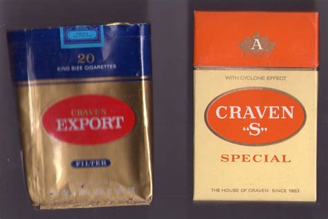 Ma Collection de paquets de cigarettes: CRAVEN