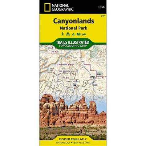 Canyonlands National Park Trail Map - Outdoors Geek