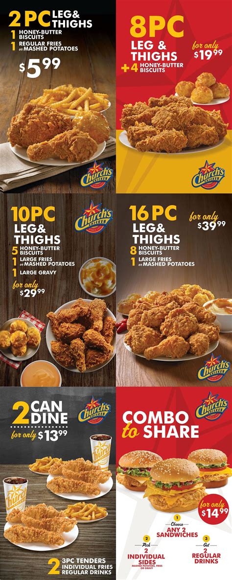 Church’s Chicken Coupons - ON at Church's Chicken Canada