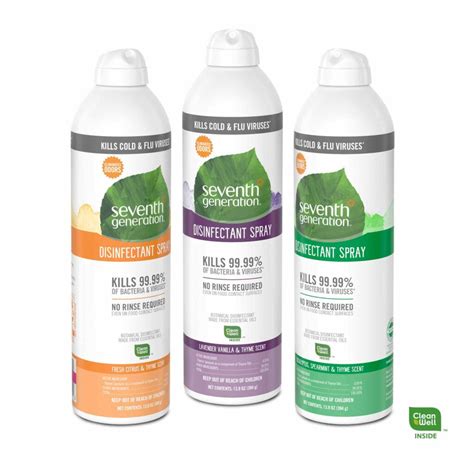 Seventh Generation introduces new disinfectant spray