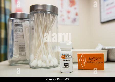 Medication abortion pills, misoprostol and mifepristone (brand name ...