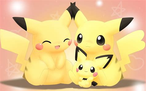 Family | Cute pokemon wallpaper, Pikachu, Cute pokemon pictures