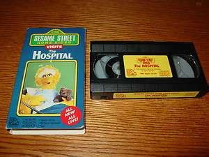 VHS SESAME STREET VISITS THE HOSPITAL.RARE