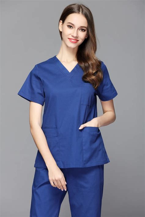 Women Sweater Medical Scrubs Man And Woman,women's Short Sleeve Scrub ...