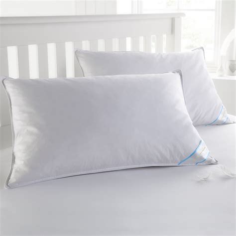 Luxury Natural Down and Feather Bed Pillows 2 Pack - Walmart.com