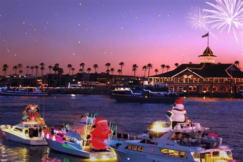 Witness Newport Beach Illuminate With The Annual Boat Parade