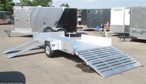 ATV - 2021 Aluma 8113SR Aluminum ATV/Utility Trailer | TrailersUSA