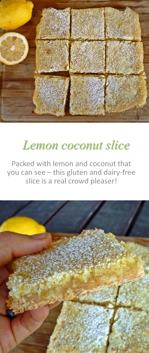 Cook at home | Lemon coconut slice - Cook at Home