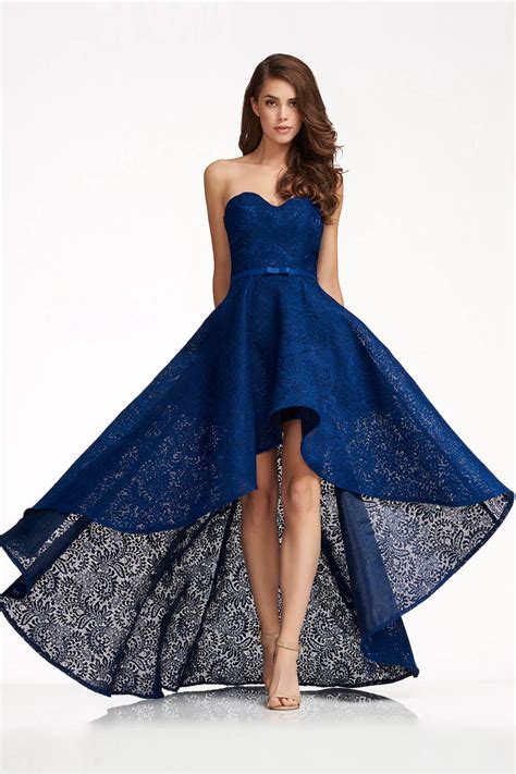 Sweetheart Lace High-low Homecoming Dresses – Angrila