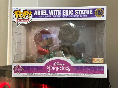 Ariel with Eric Statue on Carousell