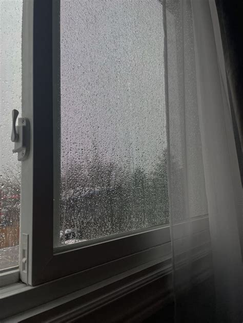 Rainy Winter Day ️💙 | Rain window, Rainy window, Rainy day aesthetic