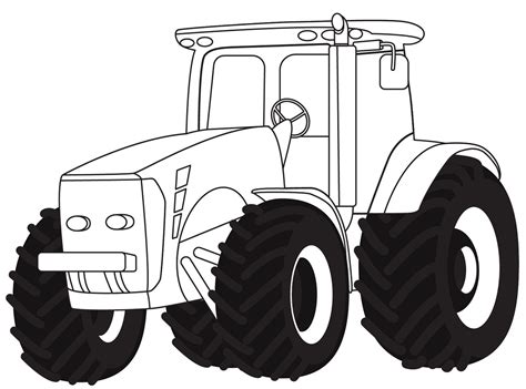 20 Free Printable Tractor Coloring Pages | Images and Photos finder