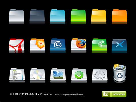 Folder Icons Pack by deleket on DeviantArt