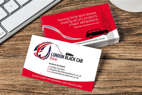 London Black Cab Tours Business Card - Zoo Design