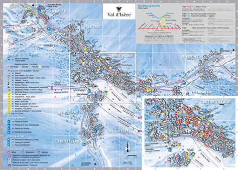 Val d'Isere Resort Map