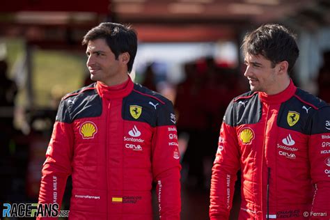 Carlos Sainz Jnr, Charles Leclerc, Ferrari, 2023 · RaceFans