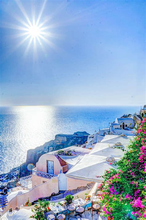 Santorini Greece Beaches Wallpaper