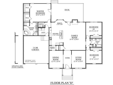 2000 Sq Ft Single Floor House Plans - Byloka