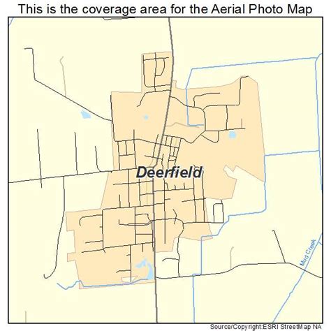 Aerial Photography Map of Deerfield, WI Wisconsin