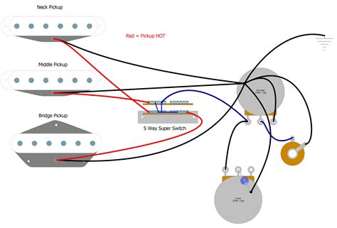 Fender Telecaster 4 Way Switch Wiring Diagram