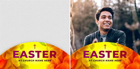 3 Free Ink Blast Easter Facebook Profile Frames – CMG | Church Motion ...