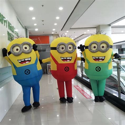 Aliexpress.com : Buy 2018 Minion Inflatable Costumes Halloween Cosplay ...