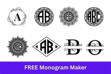 Monogram Maker: FREE Online Monogram Generator