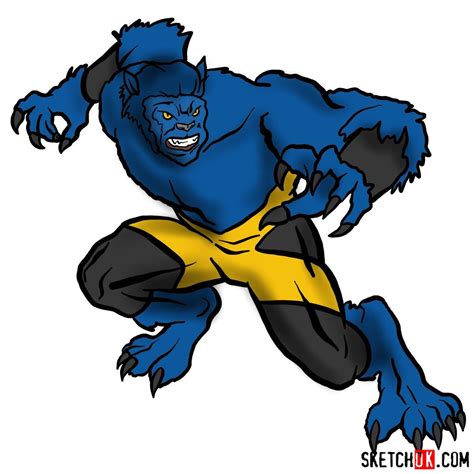 Beast Unleashed: Learn How to Draw the Iconic X-Men Hero